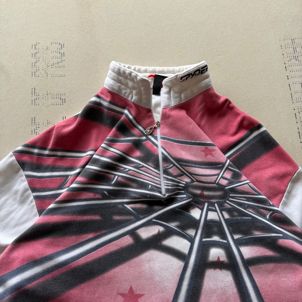 Y2K Grail Spyder Quarter Zip Pullover Sweatshirt